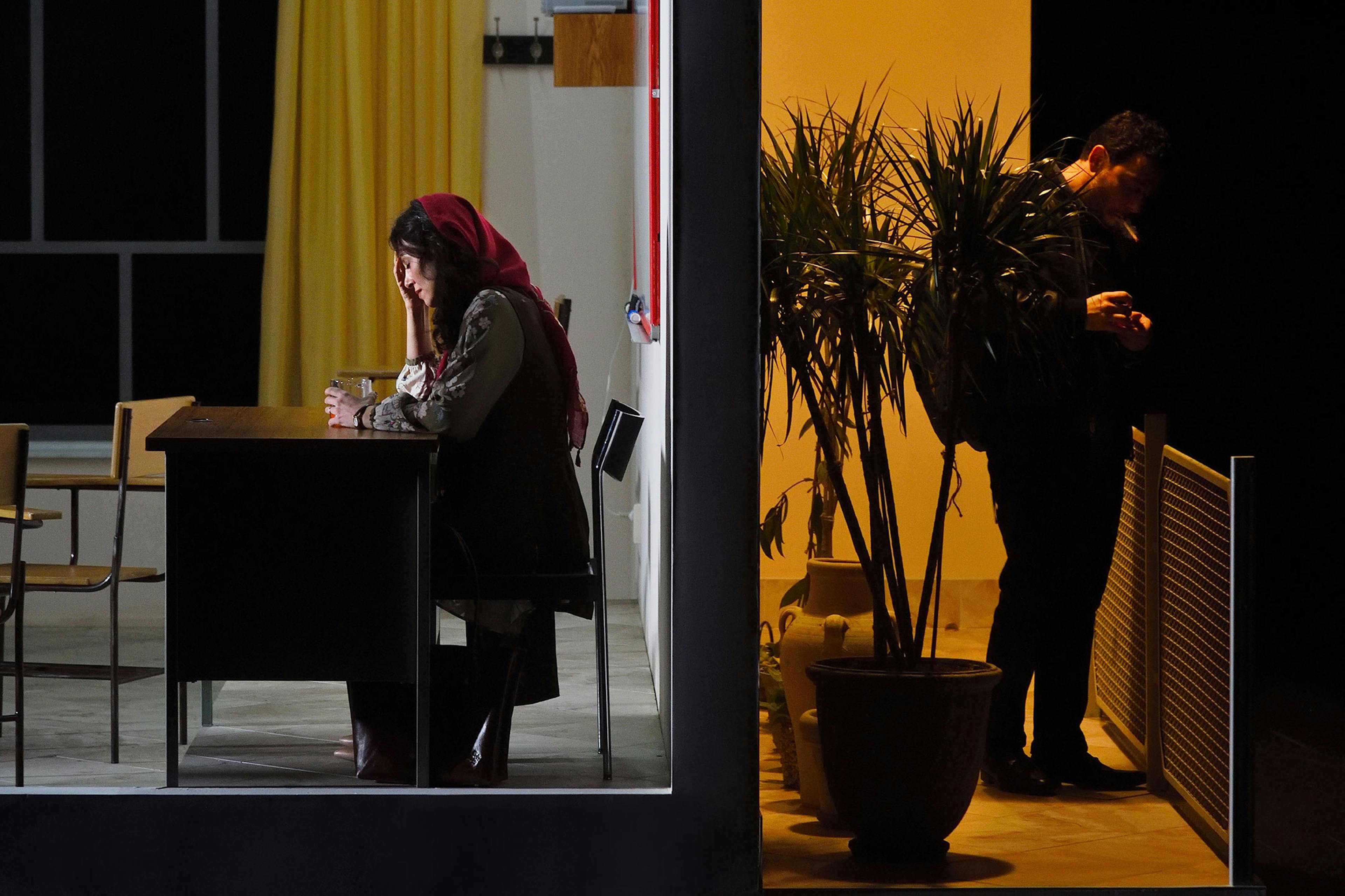 Photograph from broadway play "English"