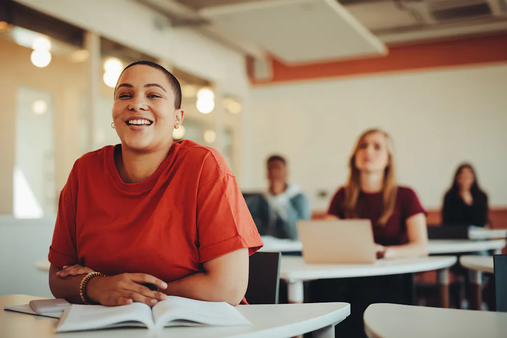 People in a classroom
