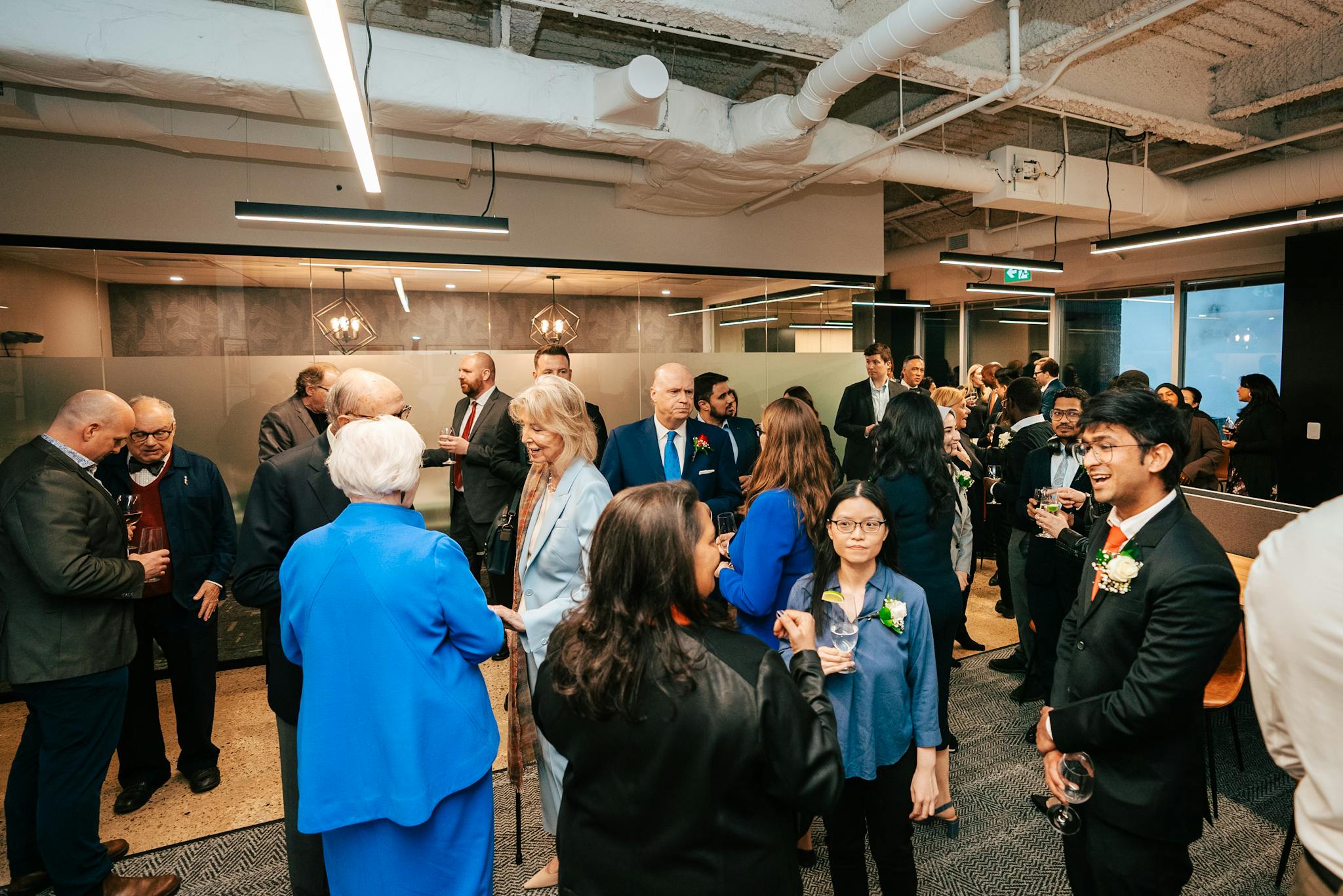 Gathering of The King’s Trust Canada to announce the HGWF’s support of 360.