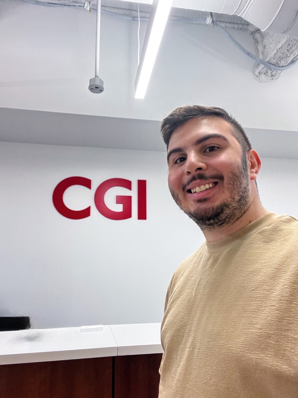 Hicham Elmir at CGI Office in DTLA
