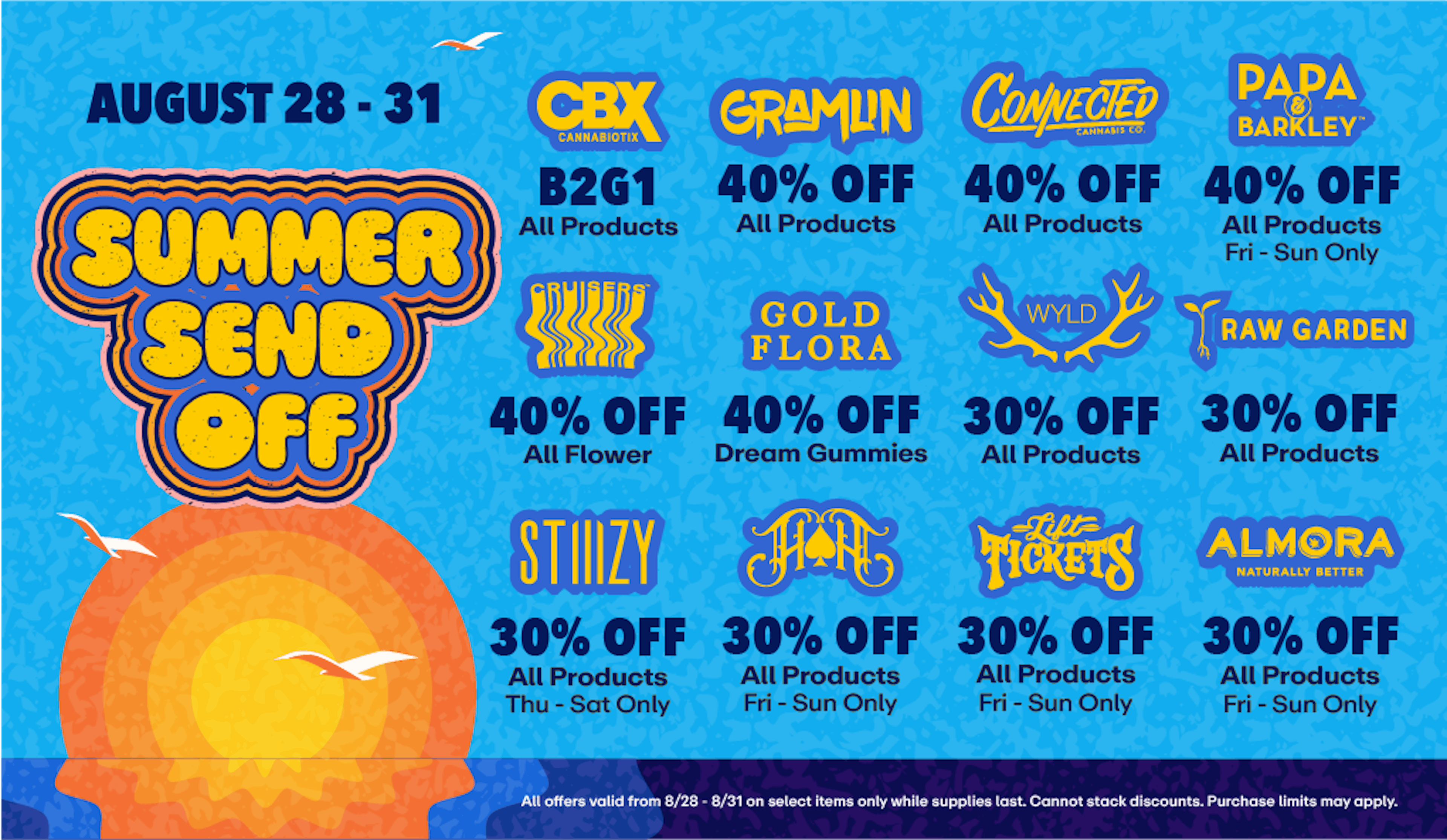 Summer Sendoff - Up to 40% off