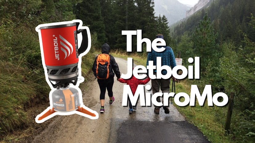 Jetboil MicroMo backing stove