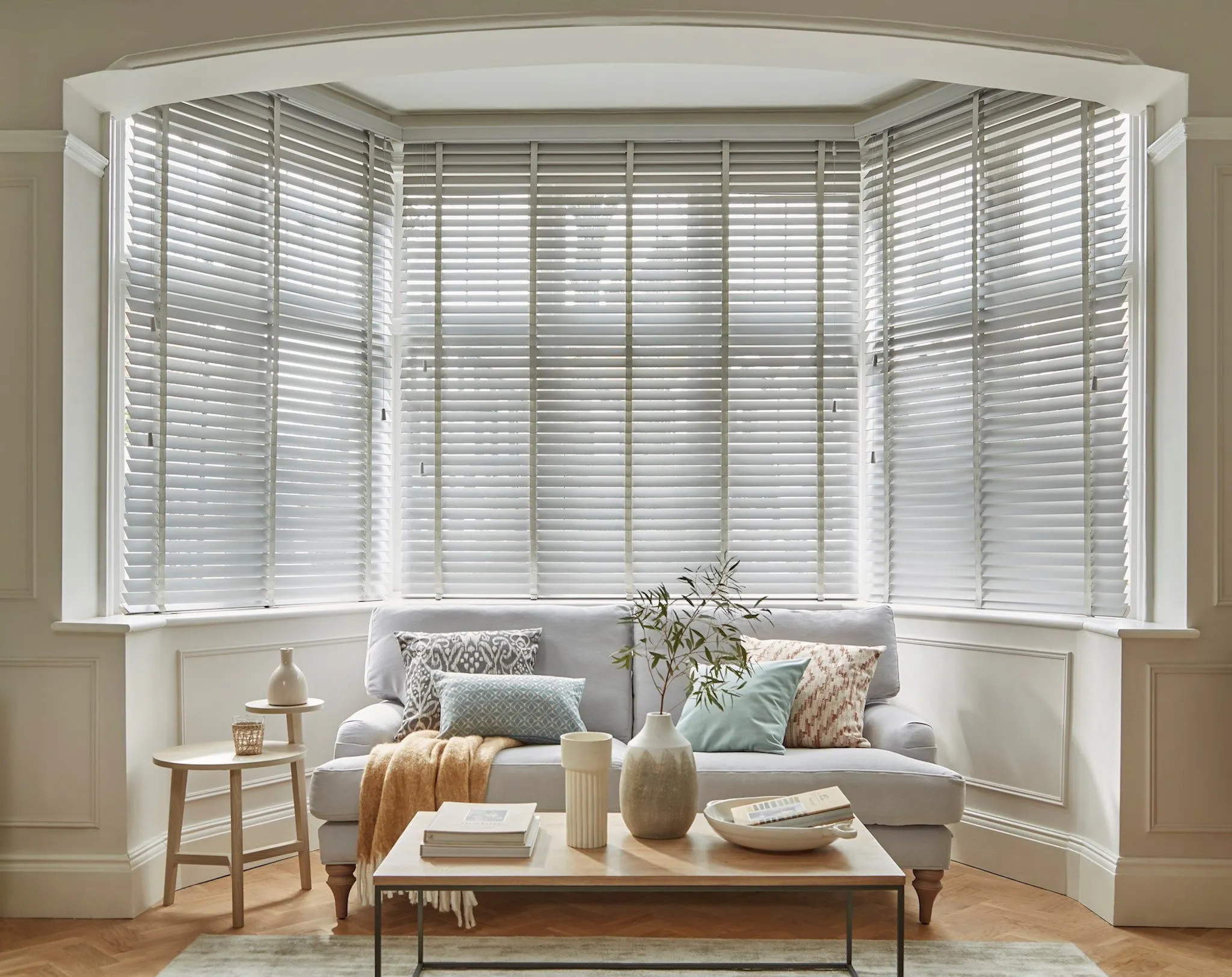 Bay Window Blinds for Modern and Curved Bays - Up to 50% Off