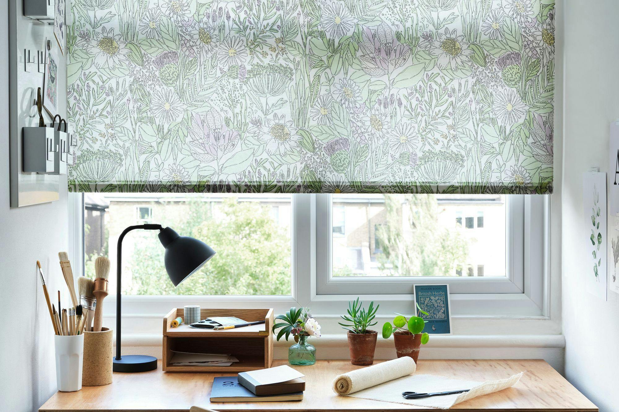 daisy spring roller blind