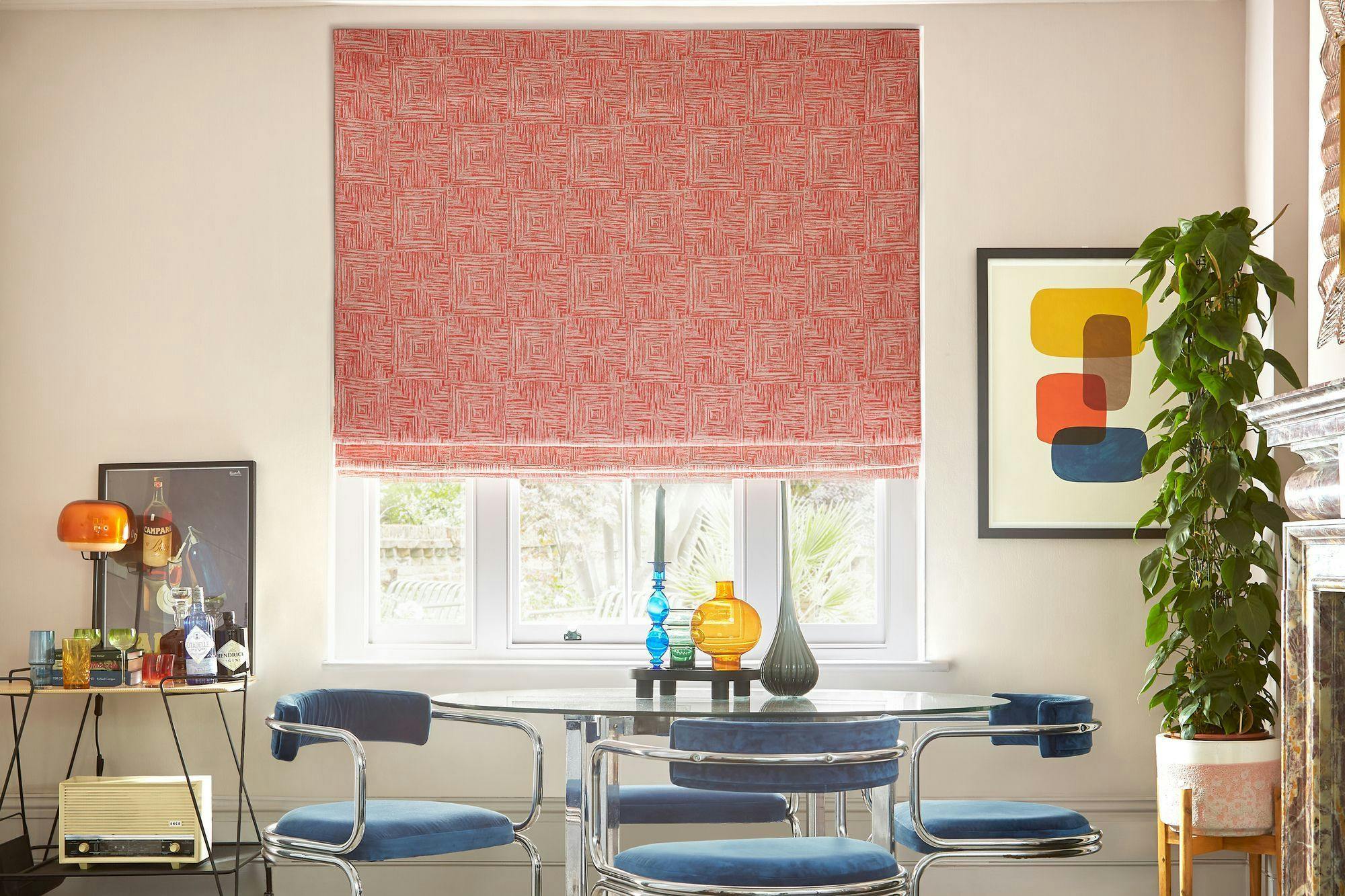 Hillarys ROMAN BLINDS GILMORE FIESTA