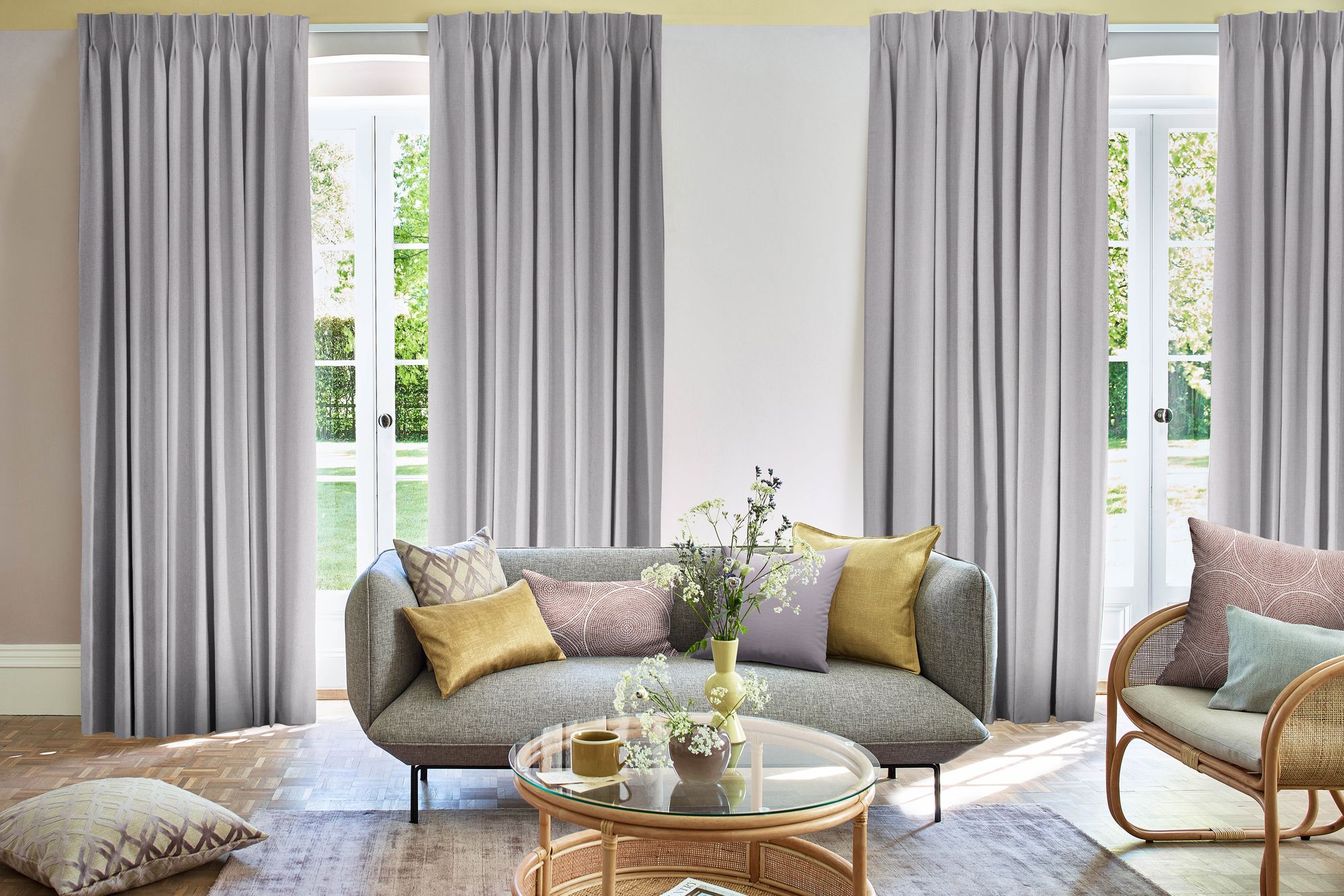 Made to Measure Purple Blackout Curtains - Hillarys™