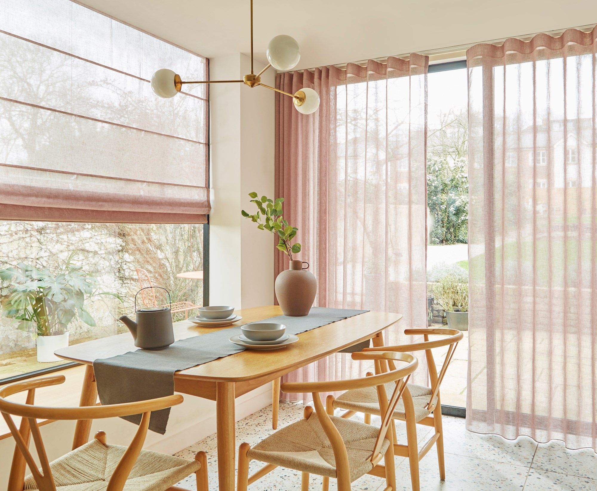 Pink Curtains - Rose Pink Curtains - Up to 50% Off