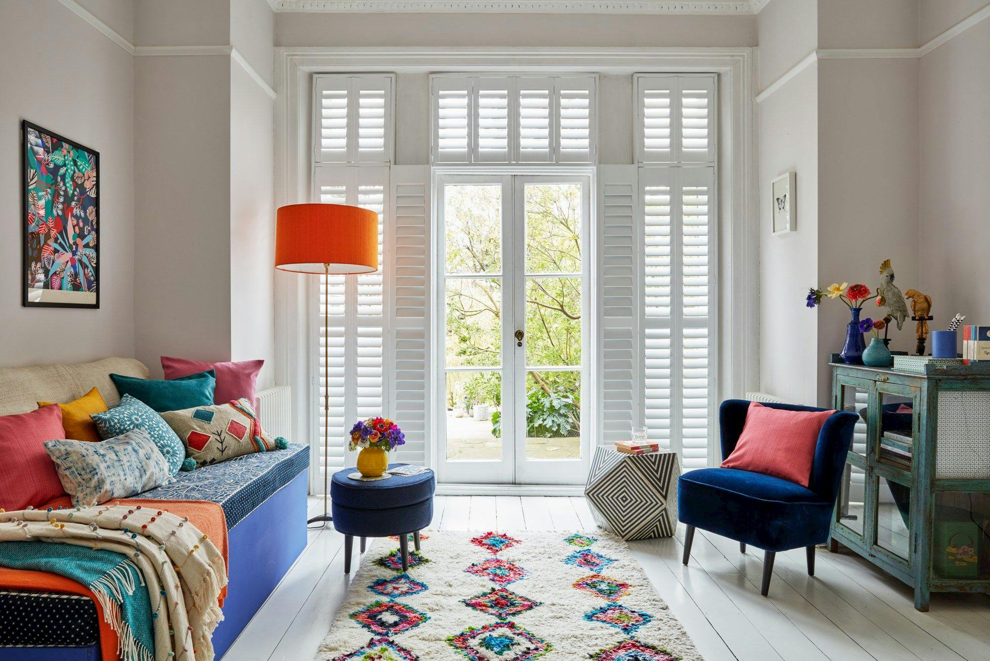 Silk White craftwood shutters