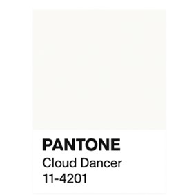 Pantone Colour of the Year 2026 - Cloud Dancer 11-4201