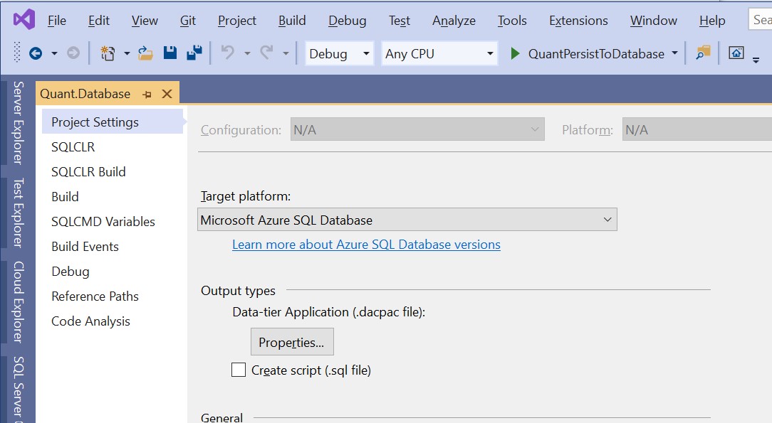 dbschema vs dacpac