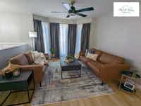 Modern and luxurious living room renovation - Hint of Honey