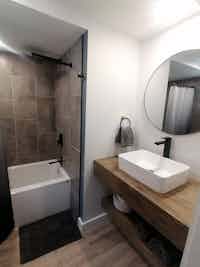 Hint of Honey custom bathroom redesign and renovation in Fort St John, Dawson Creek, & surrounding areas