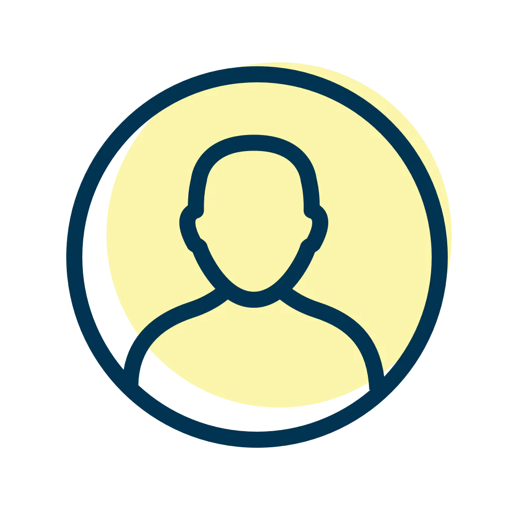 A person, indicating a user