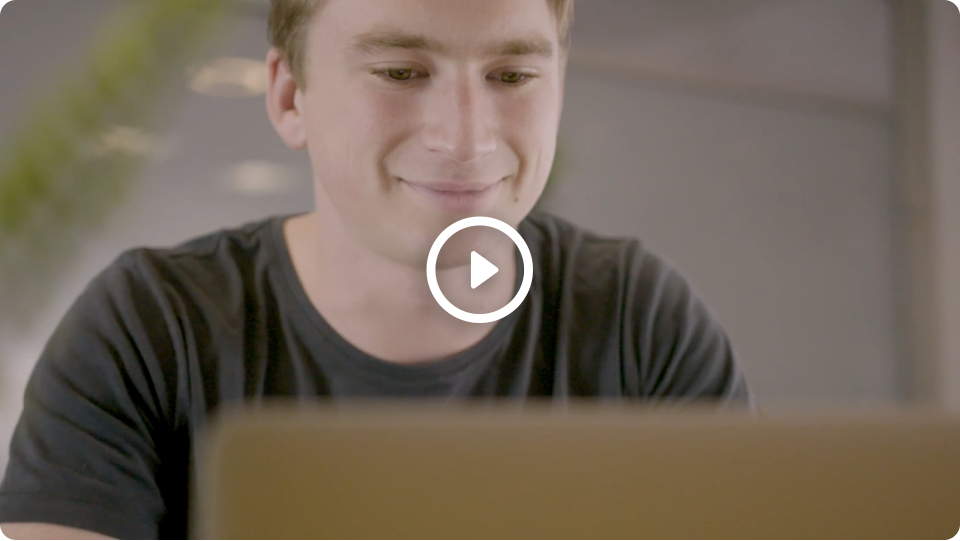 Play button for the How Hireup Works video