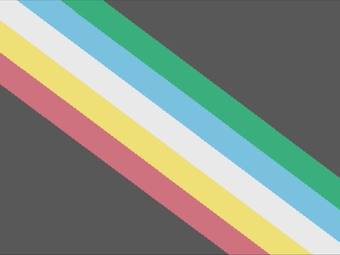 New disability pride flag designed by Ann Magill, a disabled woman, and the disabled community.