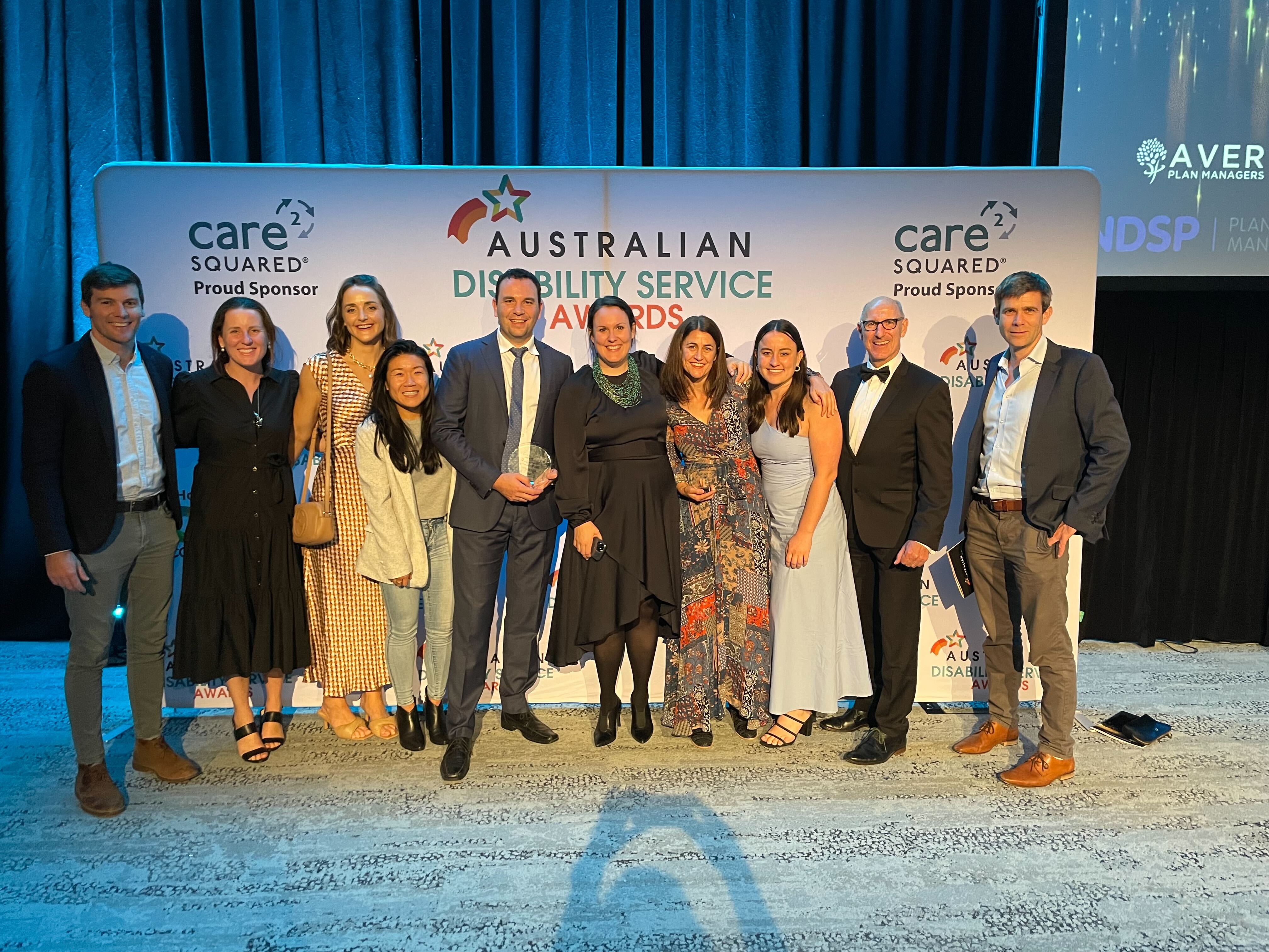 Innovation at Disability Awards Hireup