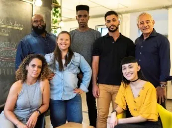A group of Hireup workers.