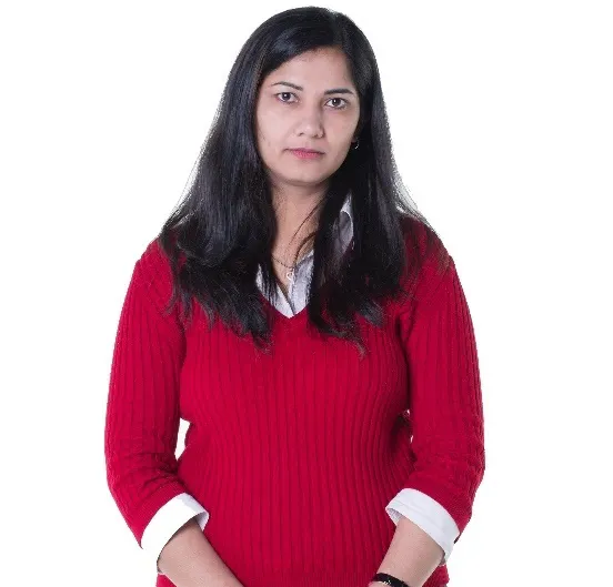 A Woman looking down