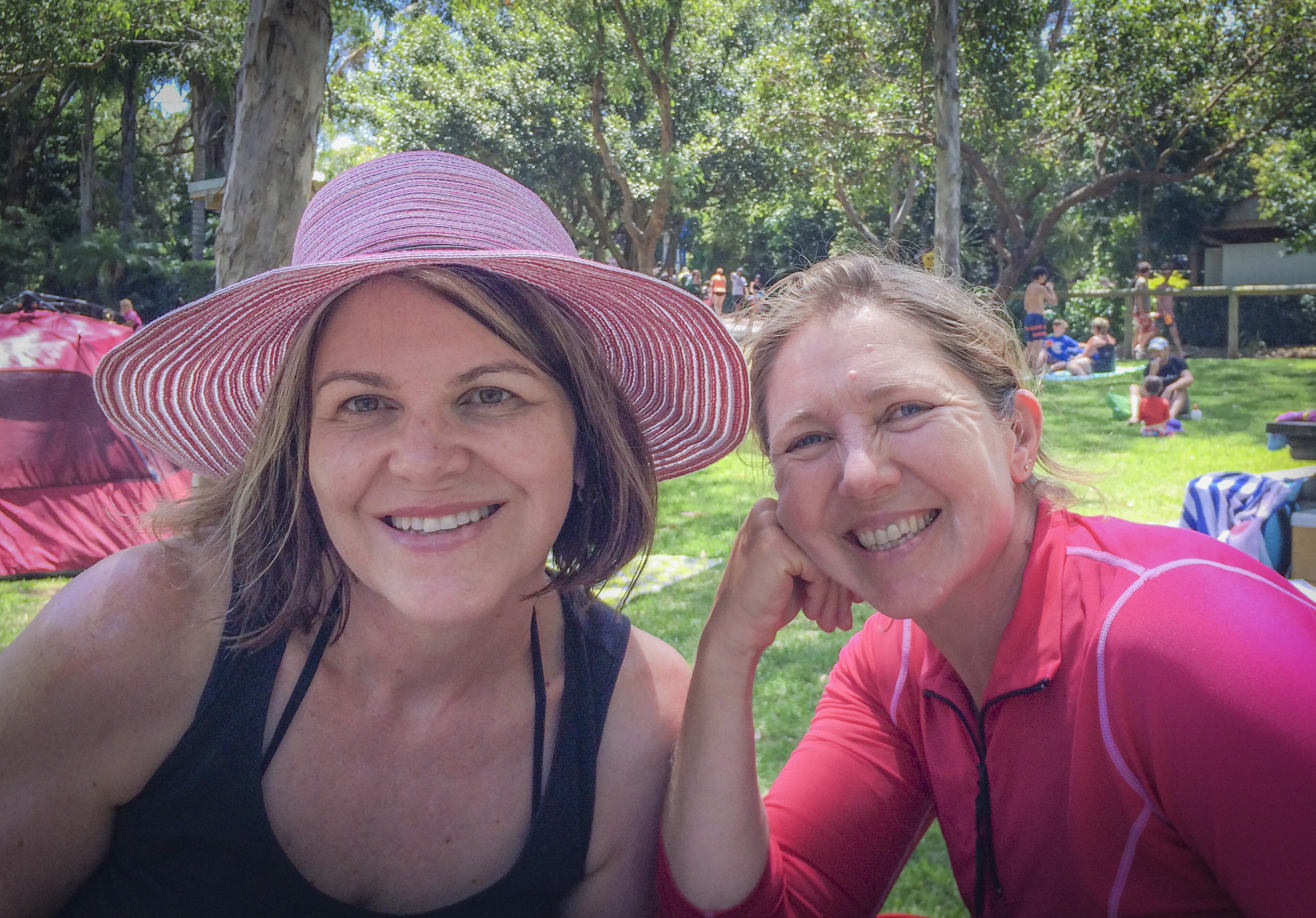 The Australian Autism Handbook authors, Benison O'Reilly and Seana Smith. 