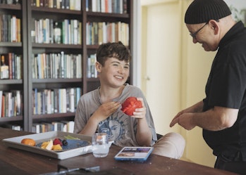 Hireup support worker Marcin and client Zeph.