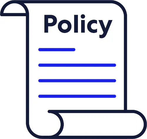 An icon for a policy.