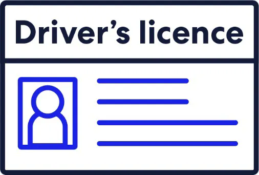 A picture of a driver's licence.