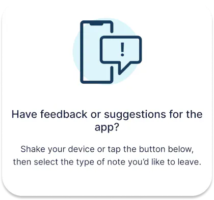 The feedback screen of the Android Hireup app.