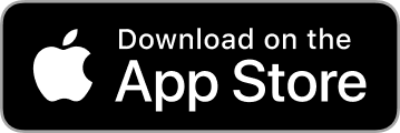 A "Download on the Apple App Store" button.