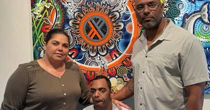 Xtremecare Australia founders William and Marjorie Tatipata with their son, Will.