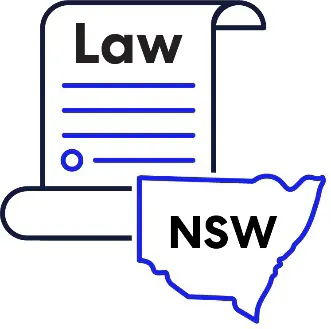 A symbol for the law in New South Wales.