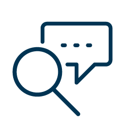 Search and message illustration
