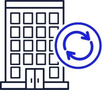 A symbol for business change.