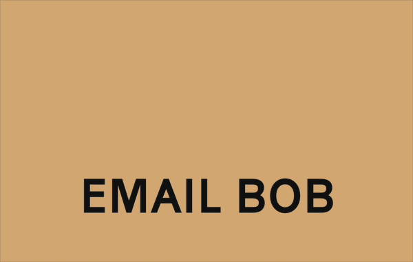 A cursor hovers over the words EMAIL BOB and the text CLICK TO COPY EMAIL appears above