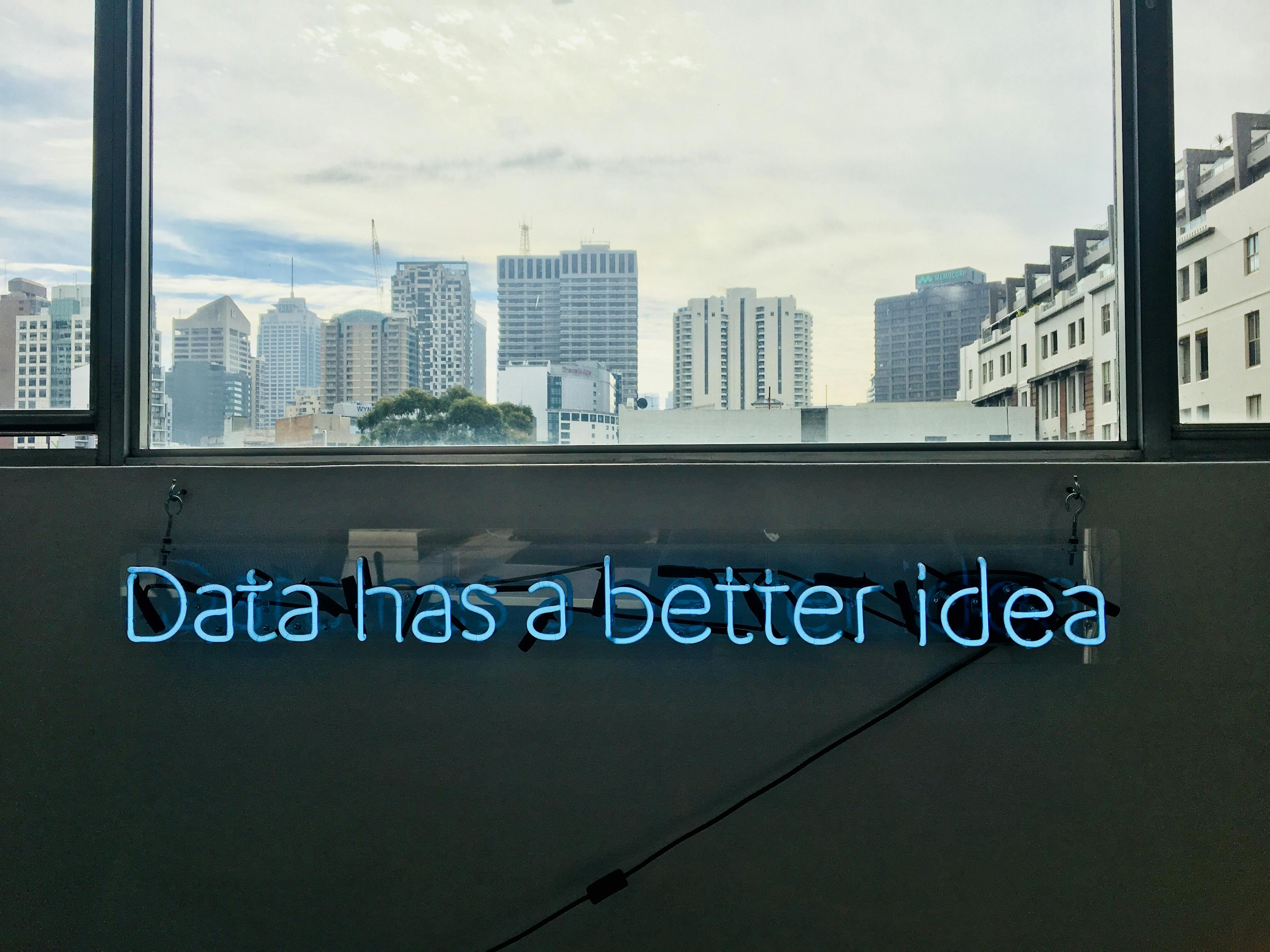 Data has a better idea™ 