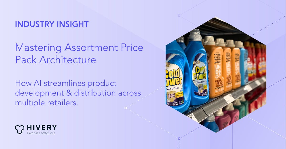 Mastering Assortment Price Pack Architecture: How AI streamlines product development & distribution across multiple retailers.