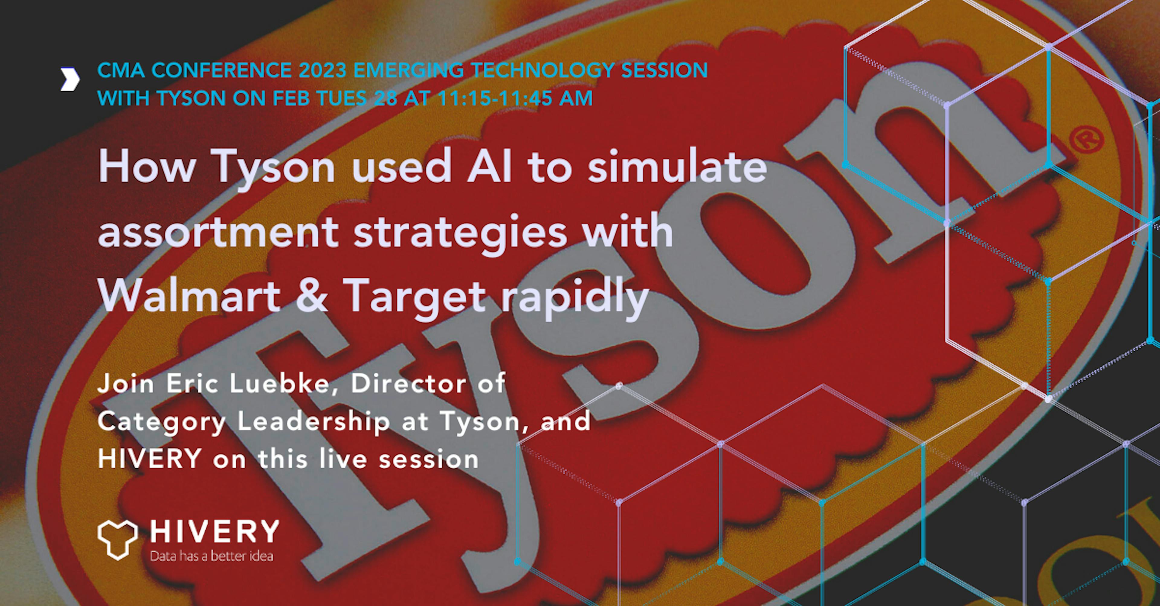 How Tyson used AI to rapidly simulate assortment strategies with Walmart & Target to enhance the advisorships & uncover new growth opportunities.