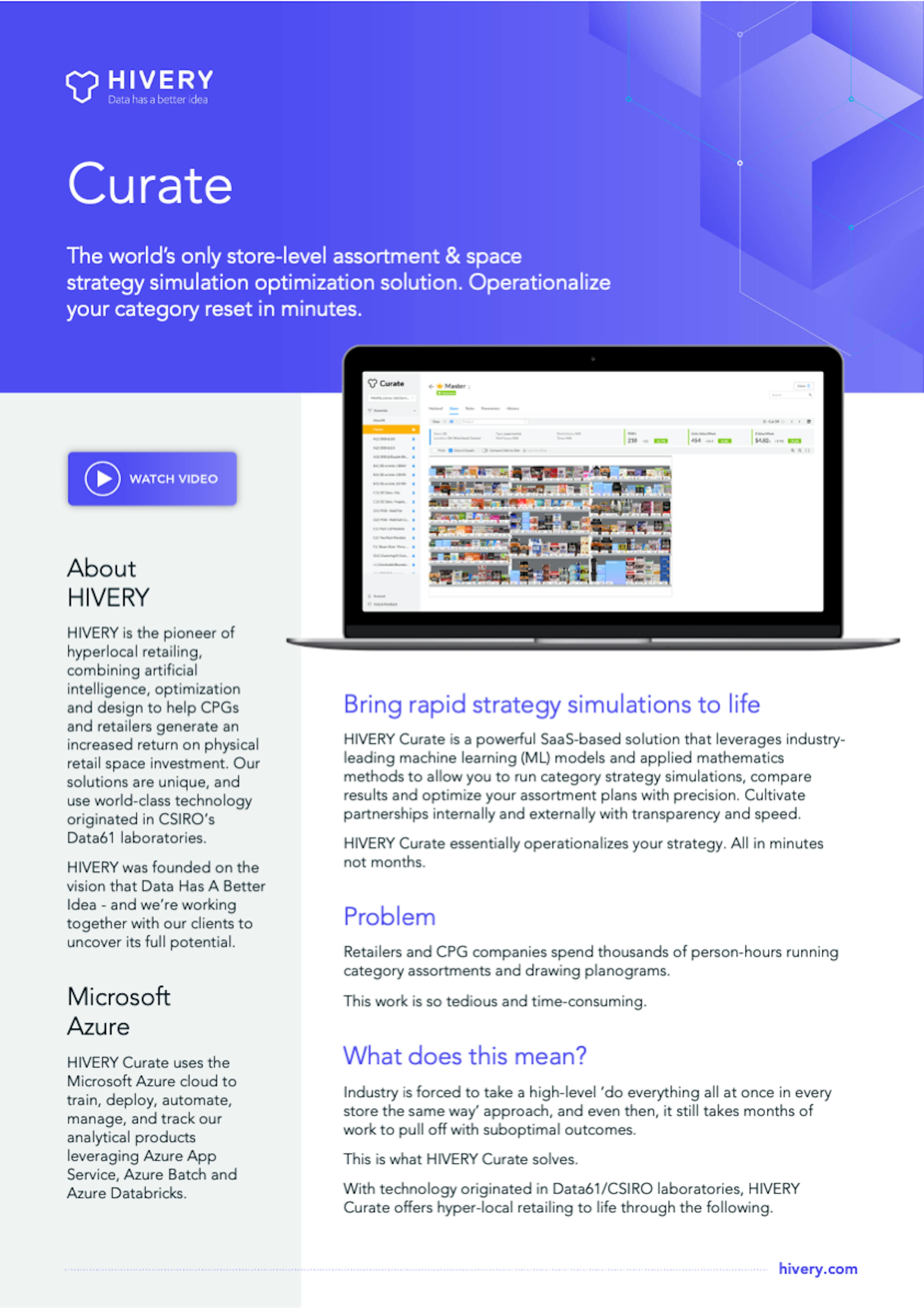 HIVERY Curate Flyer