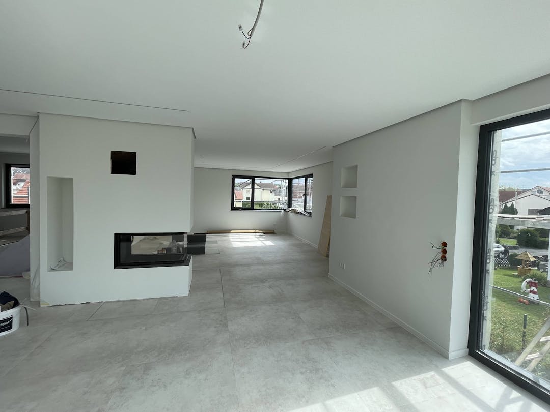 Trockenbau Wohnzimmer