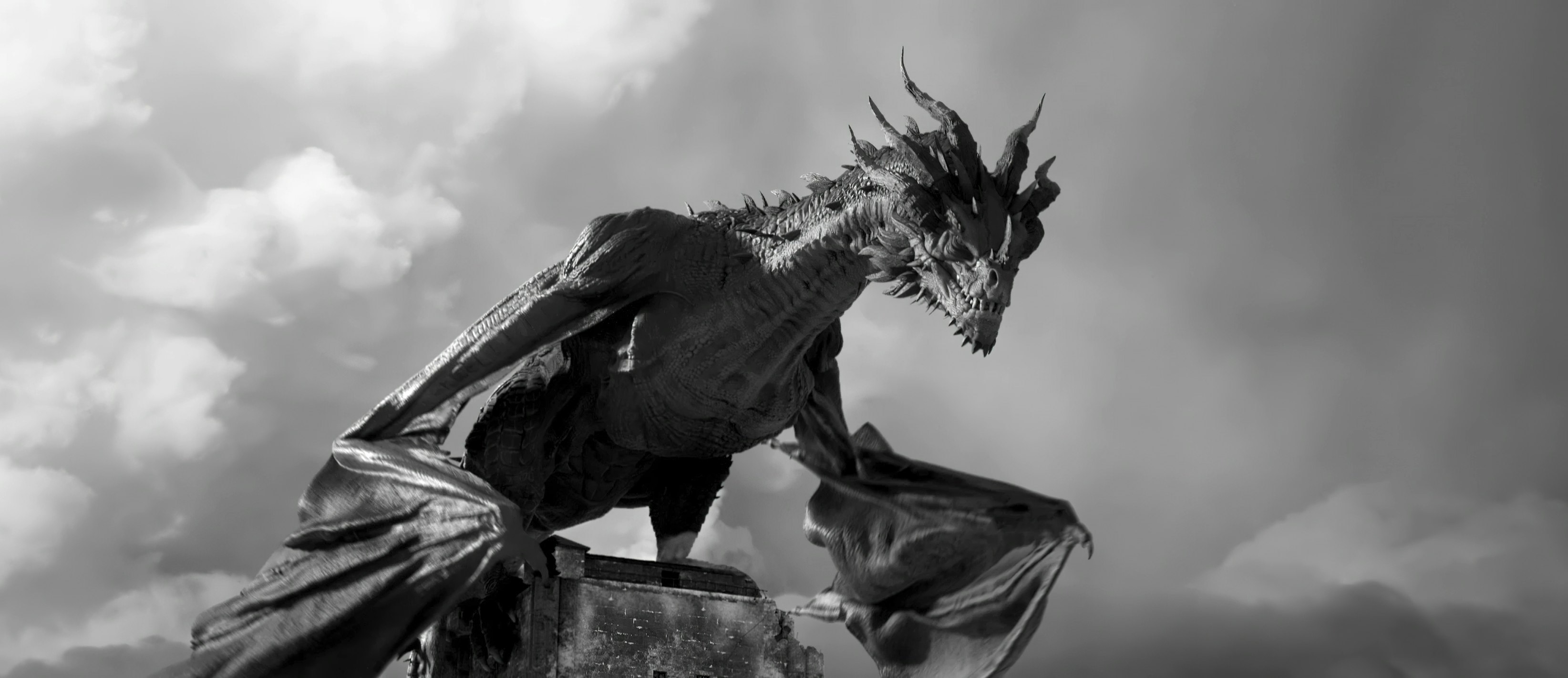 Visuel d'un dragon en 3D, VFX par Hocus Pocus Studio