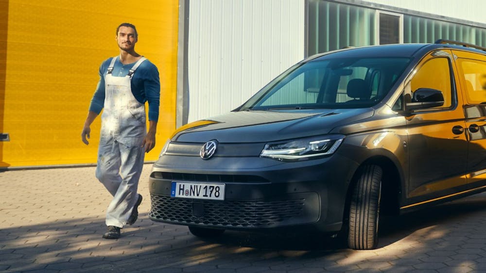 Der VW Caddy Kombi 5-Sitzer EcoProfi ab 169,- € mtl. im Gewerbeleasing bei Autohaus Hoffmann.