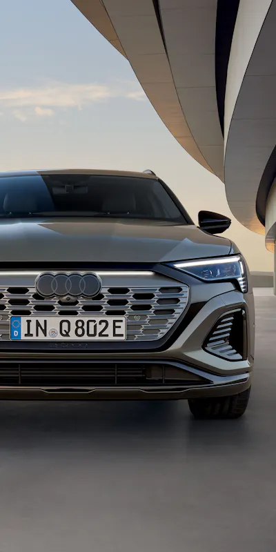 Frontansicht des Audi Q8