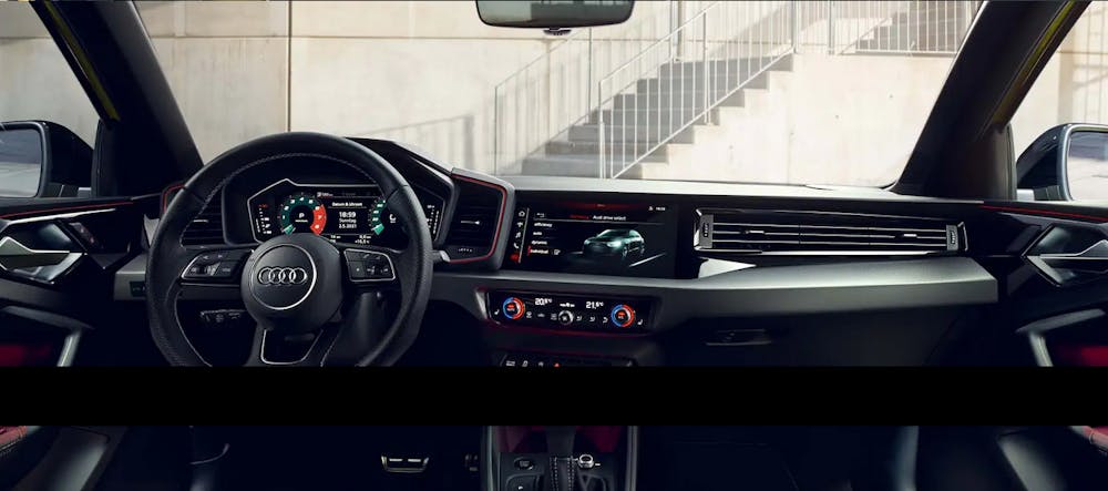 Audi A1 Sportback interieur Beispielbild. 