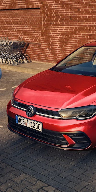 roter VW Polo