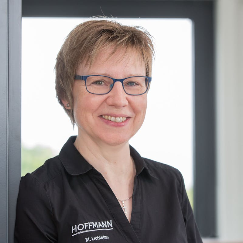 Monika Lichtblau vom Autohaus Hoffmann Bottendorf