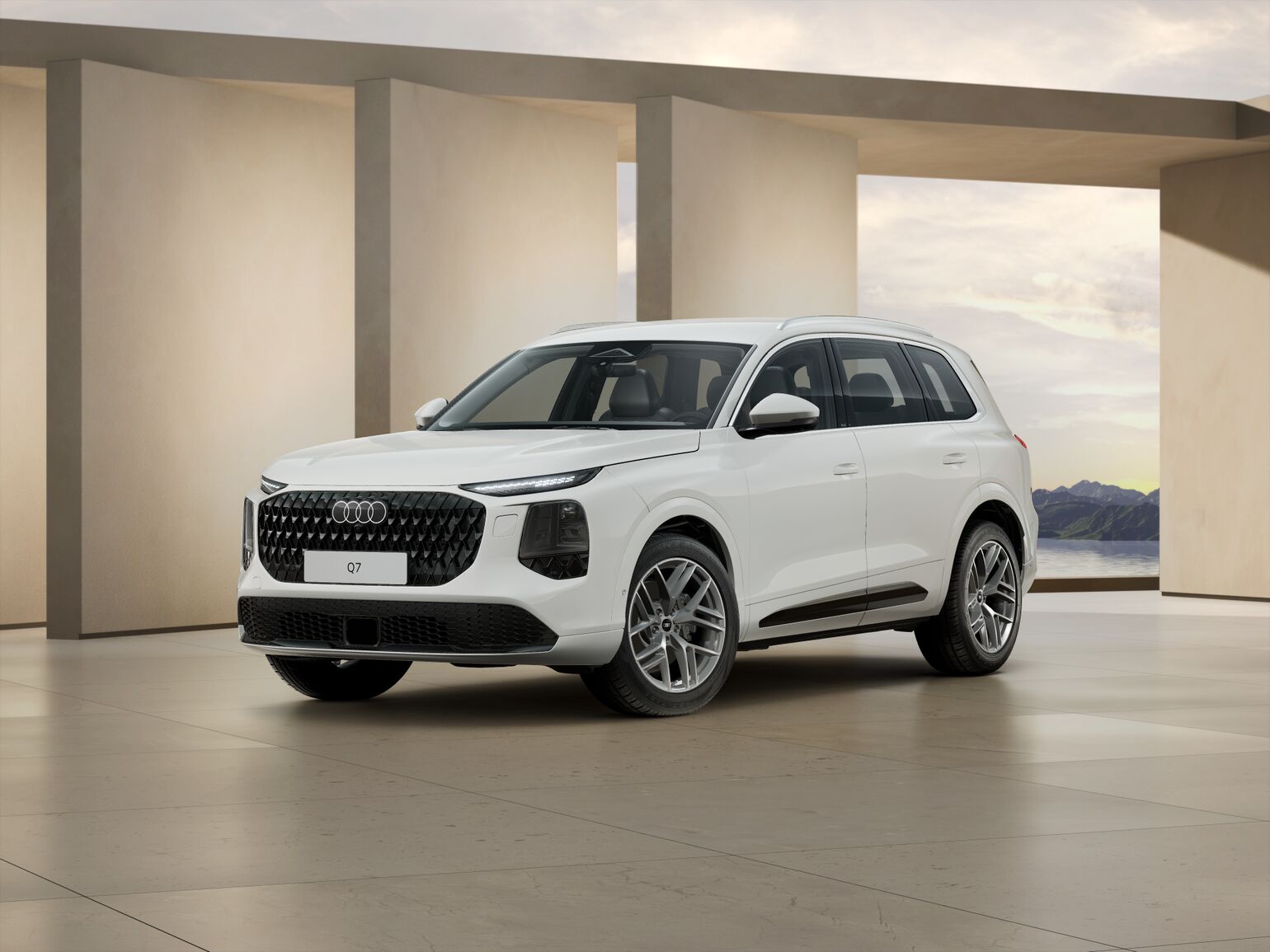 Audi Q7 SUV TDI quattro 220 kW in Carraraweiß 