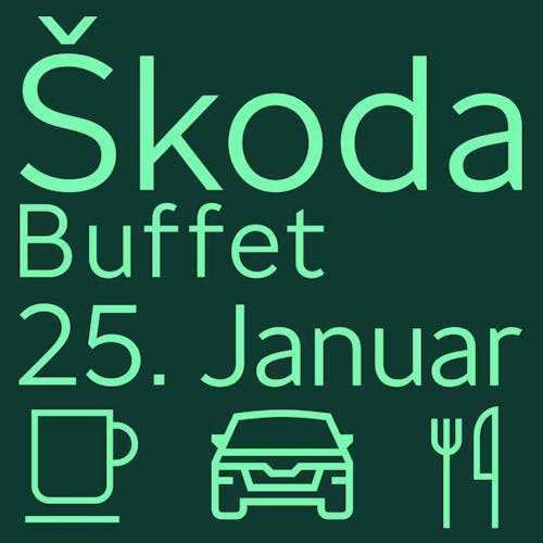 Skoda Buffet 2025 bei Autohaus Hoffmann nur am 25.01.2025 von 9-15 Uhr in Bottendorf