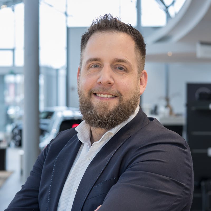 Dominic Brockhaus vom Autohaus Hoffmann Arnsberg