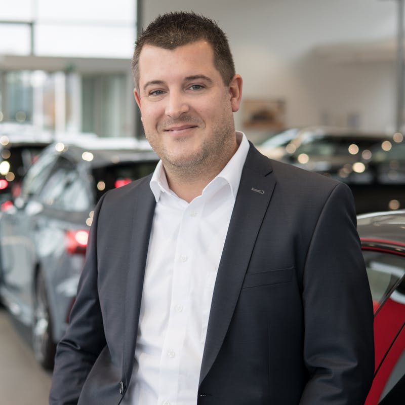 Andre Gerlach vom Autohaus Hoffmann Arnsberg