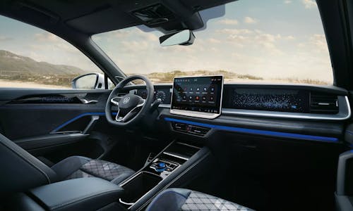 Armaturenbrett des VW Tayron