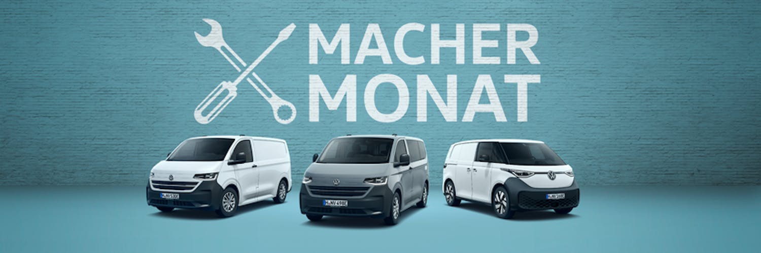 Macher-Angebote bei VW Nutzfahrzeuge